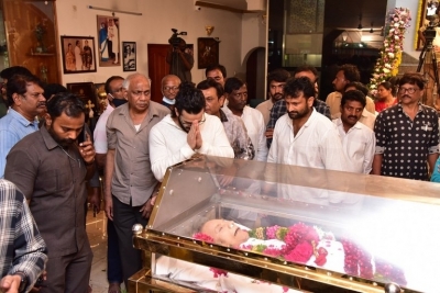 Celebs Pay Condolences to Superstar Krishna  - 74 of 111