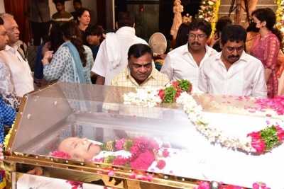 Celebs Pay Condolences to Superstar Krishna  - 75 of 111