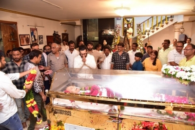 Celebs Pay Condolences to Superstar Krishna  - 86 of 111
