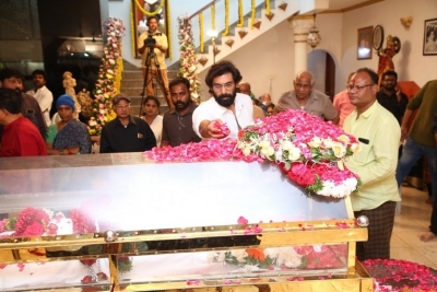 Celebs Pay Condolences to Superstar Krishna  - 107 of 111