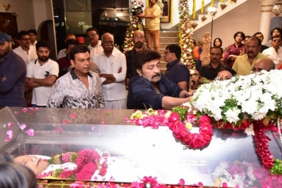 Celebs Pay Condolences to Superstar Krishna  - 110 of 111