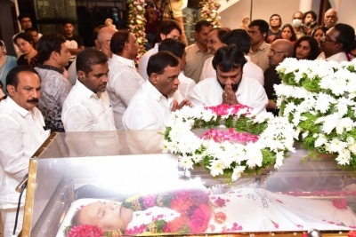 Celebs Pay Condolences to Superstar Krishna  - 111 of 111