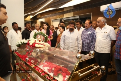 Celebs Pay Condolences to Superstar Krishna  - 15 of 97