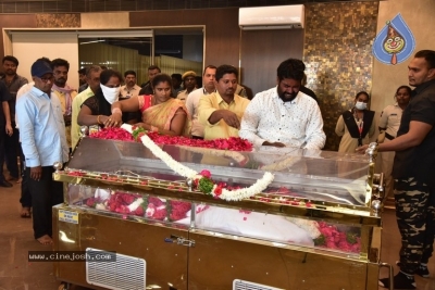 Celebs Pay Condolences to Superstar Krishna  - 34 of 97