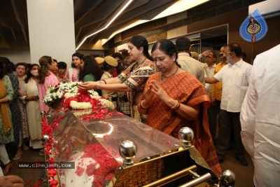 Celebs Pay Condolences to Superstar Krishna  - 44 of 97
