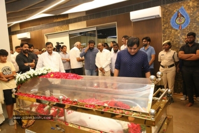 Celebs Pay Condolences to Superstar Krishna  - 57 of 97