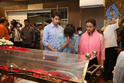 Celebs Pay Condolences to Superstar Krishna  - 70 of 97