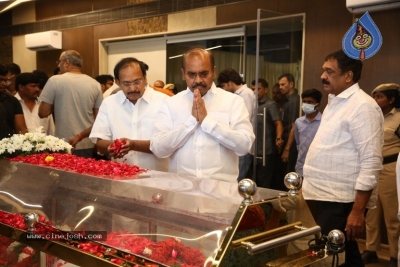 Celebs Pay Condolences to Superstar Krishna  - 77 of 97