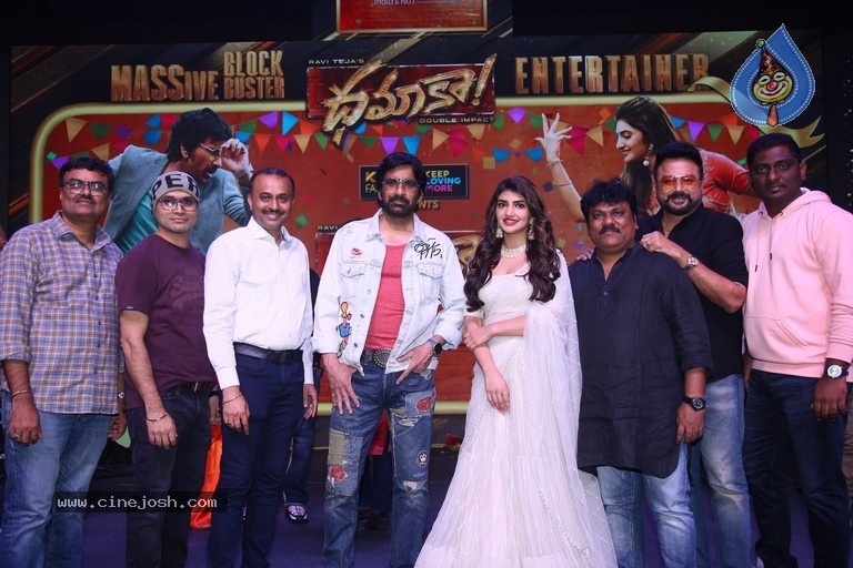 Dhamaka Success Celebrations - 9 / 41 photos