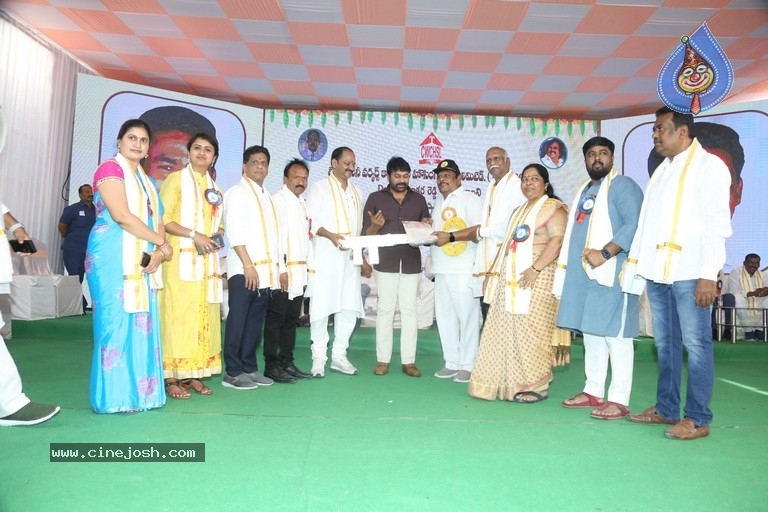 Chiru at Chitrapuri Colony MIG Houses Opening - 19 / 21 photos