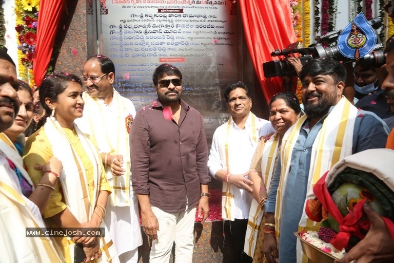 Chiru at Chitrapuri Colony MIG Houses Opening - 21 / 21 photos