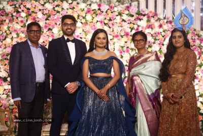 Neelima Guna & Ravi Prakhya Wedding Reception - 8 of 29