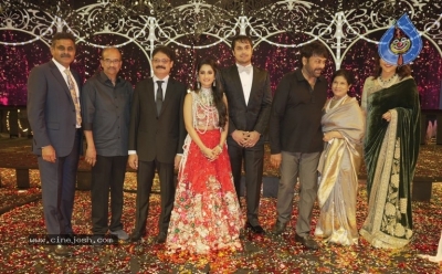 Vishwajith and Rishika Wedding Reception - 9 of 24