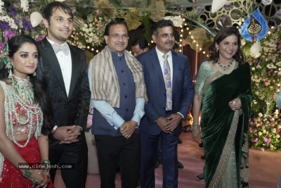 Vishwajith and Rishika Wedding Reception - 15 of 24