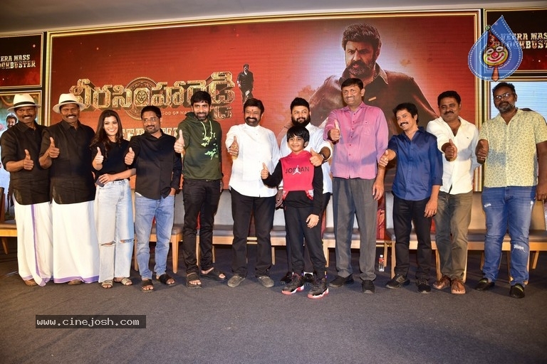 Veera Simha Reddy Success Celebrations - 10 / 41 photos