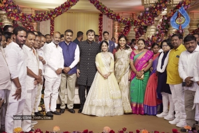Vishwajith and Rishika Wedding Reception - 1 of 20