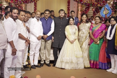 Vishwajith and Rishika Wedding Reception - 3 of 20