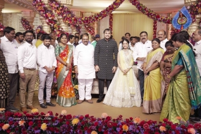 Vishwajith and Rishika Wedding Reception - 16 of 20