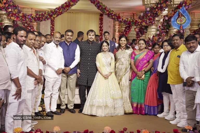 Vishwajith and Rishika Wedding Reception - 1 / 20 photos