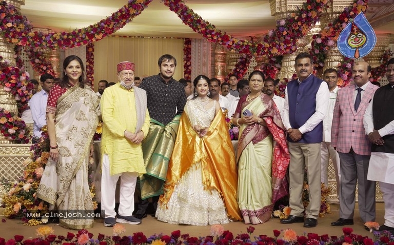 Vishwajith and Rishika Wedding Reception - 7 / 20 photos