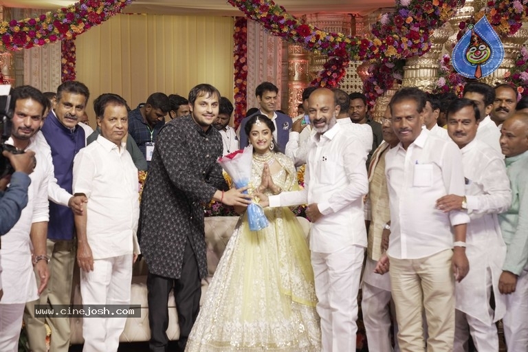 Vishwajith and Rishika Wedding Reception - 13 / 20 photos