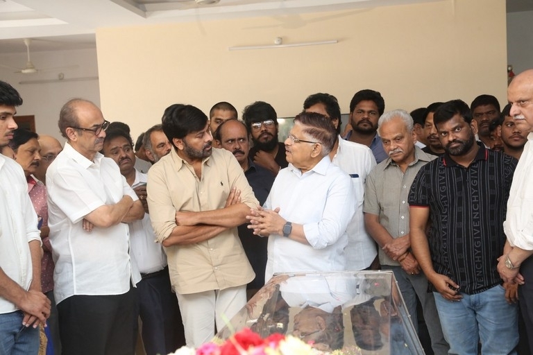 Celebs Pay Condolences to K.Viswanath - 45 / 55 photos