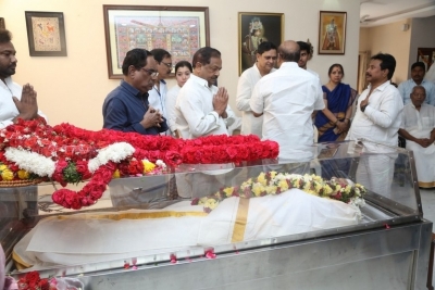 Celebs Pay Condolences to K.Viswanath - 26 of 55