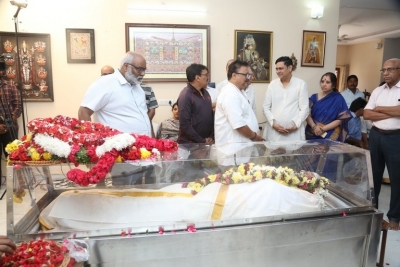 Celebs Pay Condolences to K.Viswanath - 28 of 55