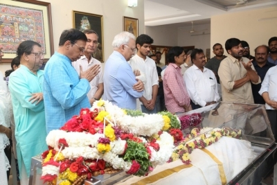 Celebs Pay Condolences to K.Viswanath - 31 of 55