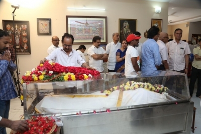 Celebs Pay Condolences to K.Viswanath - 40 of 55