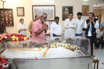 Celebs Pay Condolences to K.Viswanath - 42 of 55