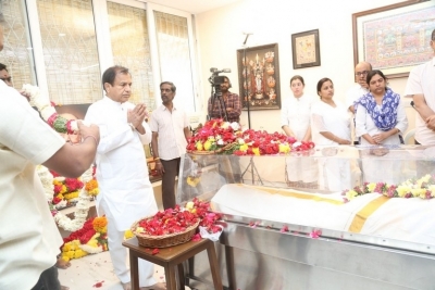 Celebs Pay Condolences to K.Viswanath - 50 of 55