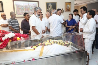 Celebs Pay Condolences to K.Viswanath - 51 of 55