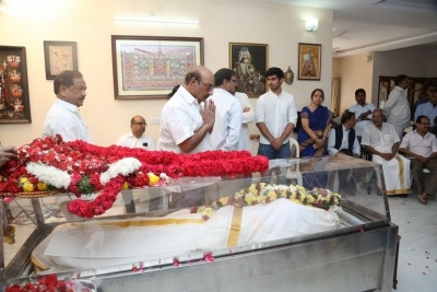Celebs Pay Condolences to K.Viswanath - 55 of 55