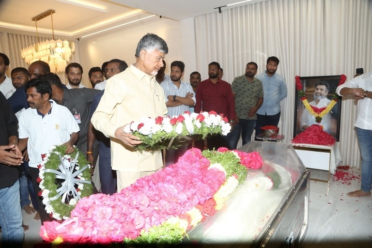 Celebs Pay Homage to Taraka Ratna - 26 / 49 photos