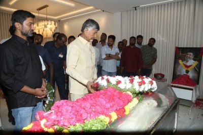 Celebs Pay Homage to Taraka Ratna - 34 of 49