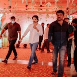 Mahesh Attends Family Friend Wedding