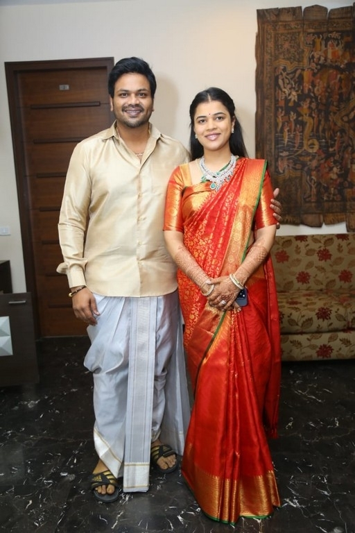 Manoj-Mounika Visited Tirumala - 3 / 4 photos