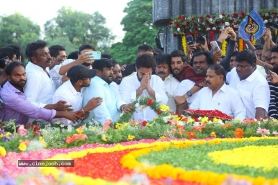 Jr Ntr, Balakrishna visited NTR Ghat - 44 of 63