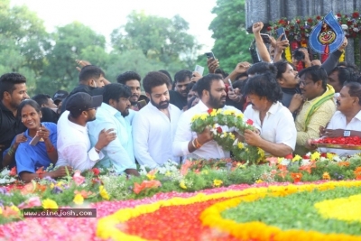 Jr Ntr, Balakrishna visited NTR Ghat - 48 of 63