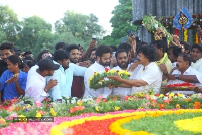 Jr Ntr, Balakrishna visited NTR Ghat - 8 of 63