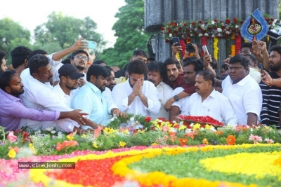 Jr Ntr, Balakrishna visited NTR Ghat - 51 of 63