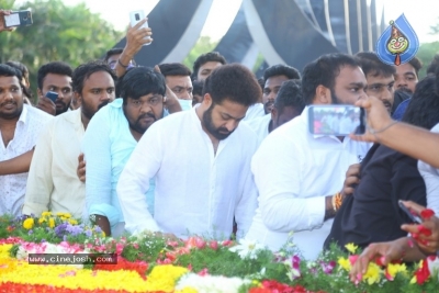 Jr Ntr, Balakrishna visited NTR Ghat - 25 of 63