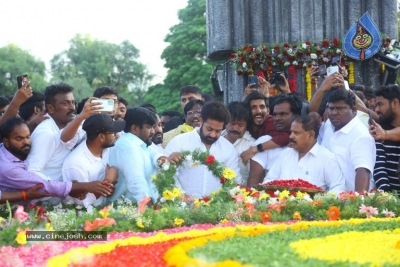 Jr Ntr, Balakrishna visited NTR Ghat - 37 of 63