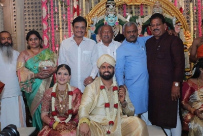 Abhishek Ambareesh Wedding Photos - 2 of 34