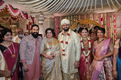 Abhishek Ambareesh Wedding Photos - 8 of 34