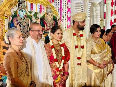 Abhishek Ambareesh Wedding Photos - 10 of 34
