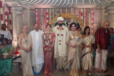 Abhishek Ambareesh Wedding Photos - 20 of 34