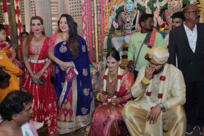 Abhishek Ambareesh Wedding Photos - 24 of 34