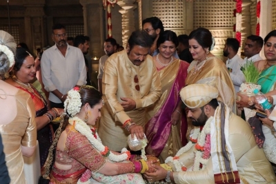 Abhishek Ambareesh Wedding Photos - 28 of 34